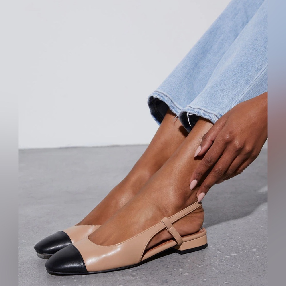 Like-New VICI Coco Colorblock Slingbacks, size 8